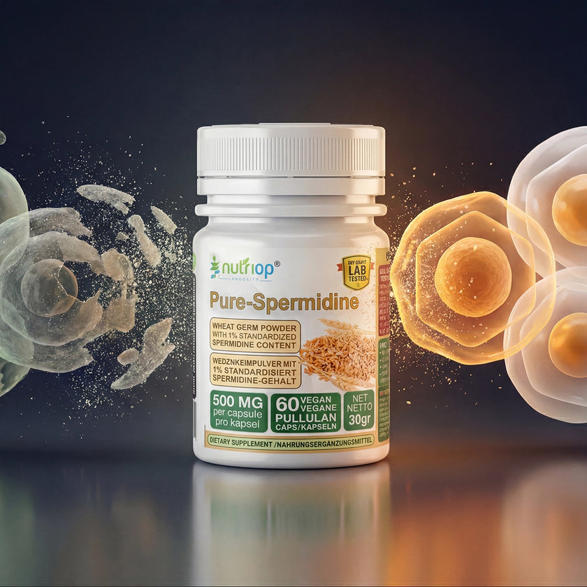 Nutriop® Pure Spermidine - Max Potency -10mg - 30 servings