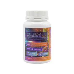 Nutriop® Resveratrol PLUS - Advanced Senolytic & Polyphenol Stack (60 Capsules)