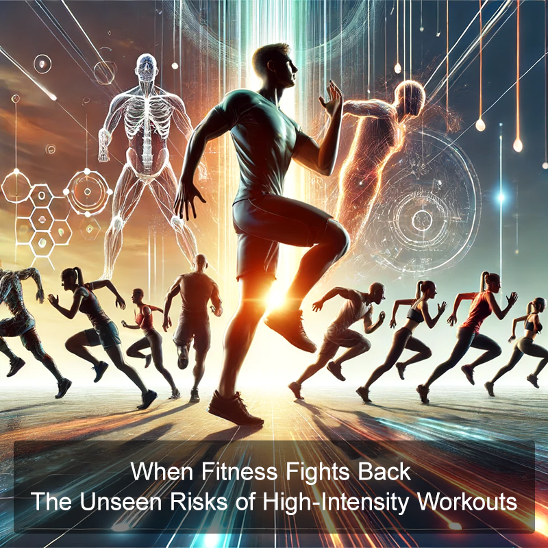 Wenn Fitness zurückschlägt: Die unsichtbaren Risiken hochintensiver Trainingseinheiten