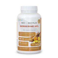 Nutriop® Bio-Enhanced Berberine HCL 865mg - Dual-Source Metabolic AMPK Activator (90 Capsules)