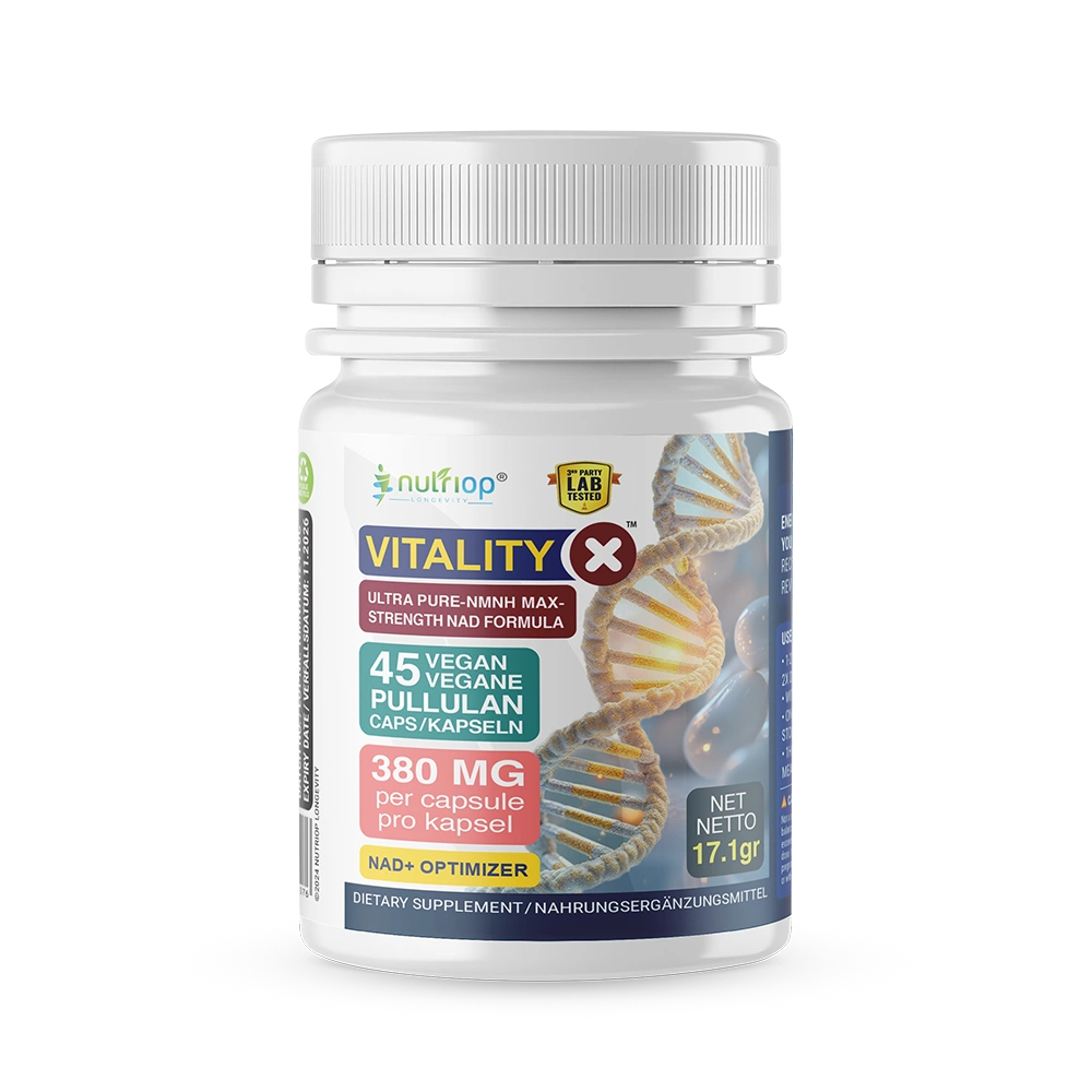Nutriop® Vitality-X™ - Advanced NMNH & NAD+ Cellular Matrix (45 Capsules)