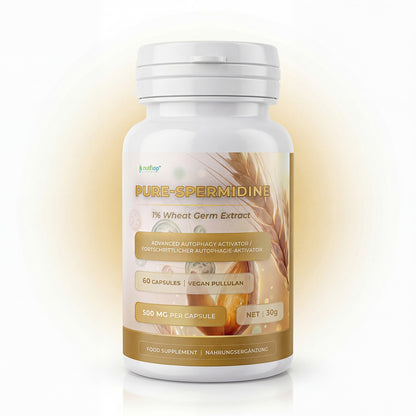 Nutriop® Pure Spermidine 10mg — Advanced Autophagy Activator (60 Capsules)