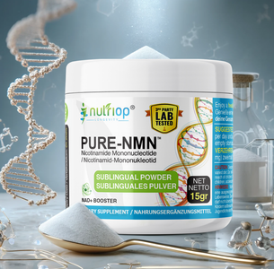 Nutriop Longevity® PURE-NMN Nicotinamide Mononucleotide Extreme Potency sublingual powder -15 grams