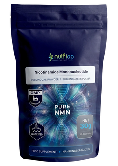 Nutriop® Pure NMN Sublingual Powder - Direct NAD+ Precursor (30g)