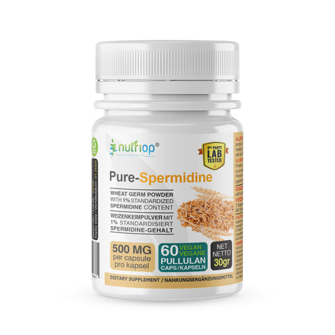 Image of Nutriop® Pure Spermidine - Max Potency -10mg - 30 servings