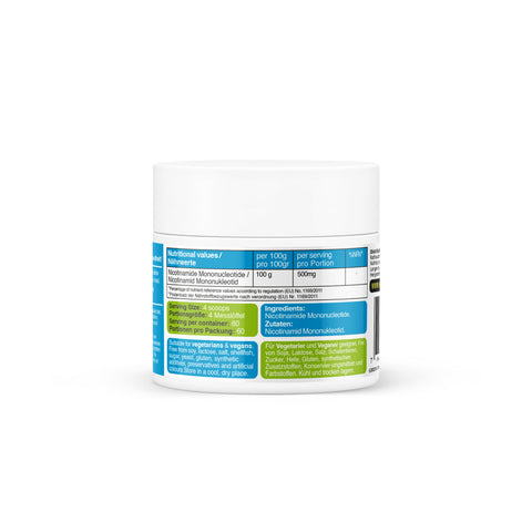 PURE-NMN Nicotinamide Mononucleotide Extreme Potency polvere sublinguale -30 grammi